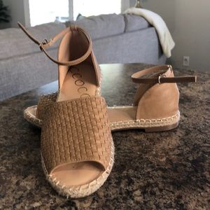 Tan Espadrille Sandals